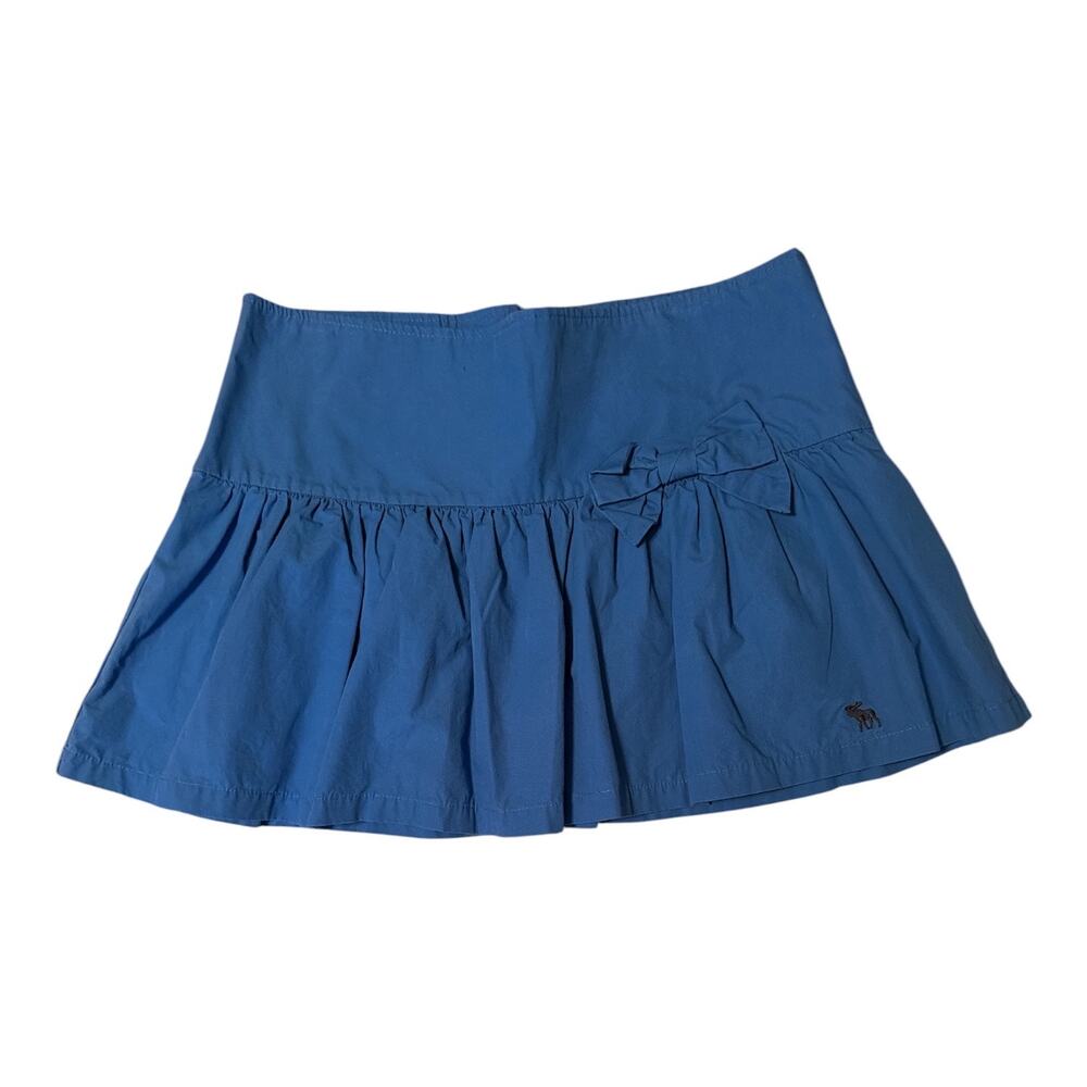 Abercrombie & Fitch Women’s Size 10 Blue Pleated Mini Skirt